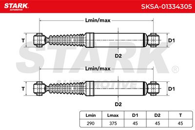 амортисьор STARK SKSA-01334305