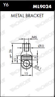 AMORTIZOR CAPOTA MONROE ML5522 8