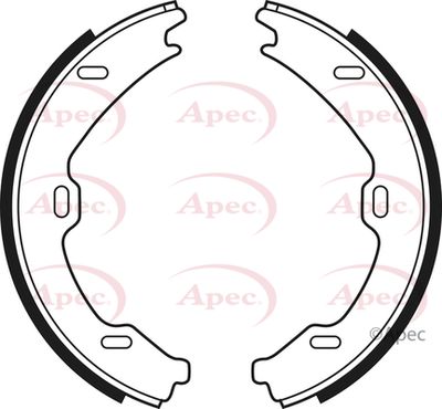 Brake Shoe Set, parking brake APEC SHU675