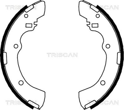 Комплект тормозных колодок TRISCAN 8100 42505 для MITSUBISHI L400
