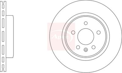 APEC Brake Disc DSK3414