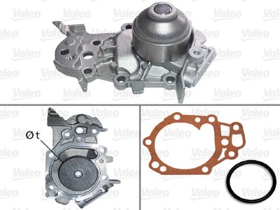 Water Pump, engine cooling 506780