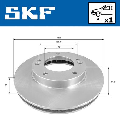 DISC FRANA SKF VKBD80586V1 1