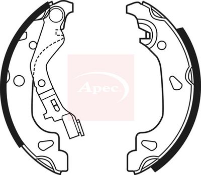 APEC Brake Shoe Set SHU623
