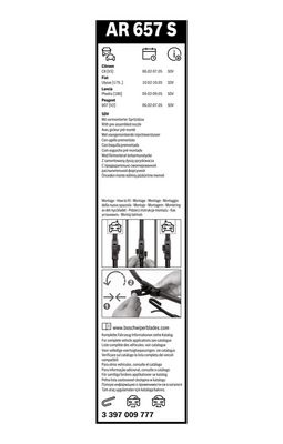 WISCHBLATT BOSCH 3397009777 6