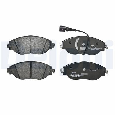 BREMSBELAGSATZ SCHEIBENBREMSE DELPHI LP2250 1