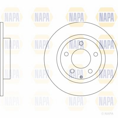 Brake Disc NAPA NBD5654