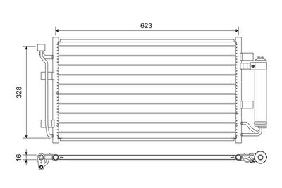 KONDENSATOR KLIMAANLAGE