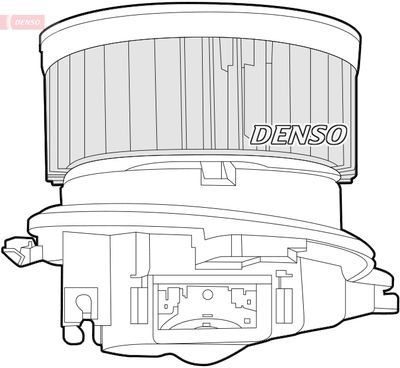 Вентилятор салона DENSO DEA21007 для CITROËN ZX