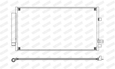 CONDENSATOR CLIMATIZARE WALKER WCD00273 7