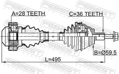 PLANETARA FEBEST 2314ADFLH 1