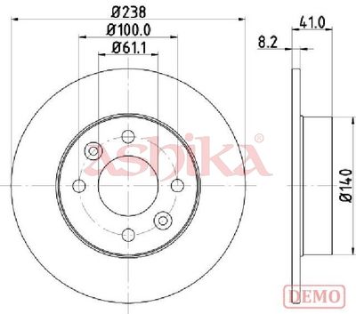 DISC FRANA ASHIKA 60000700C