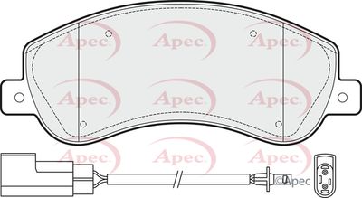 Brake Pad Set APEC PAD1475