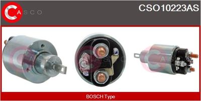 CASCO Magneetschakelaar, startmotor Brand New HQ (CSO10223AS)