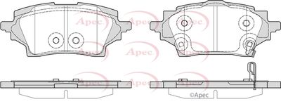 Brake Pad Set APEC PAD2375