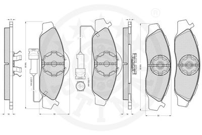 SET PLACUTE FRANA FRANA DISC OPTIMAL 10155 1