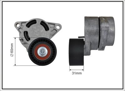 Tensioner Lever, V-ribbed belt 118700SP