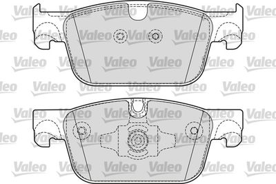 Комплект тормозных колодок, дисковый тормоз VALEO 601698 для VOLVO S90
