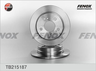 FENOX TB215187 Тормозные диски  для LIFAN  (Лифан 320)