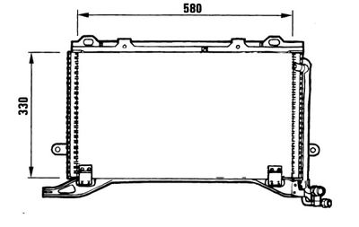 Condensor, airconditioning