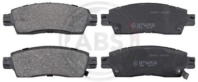 Zestaw klocków hamulcowych, hamulce tarczowe A.B.S. 38883