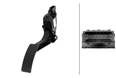 HELLA Sensor, accelerator pedal position 6PV 312 072-001