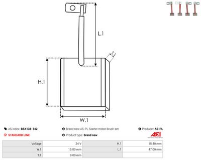PERIE ELECTROMOTOR AS-PL BSX138142 1
