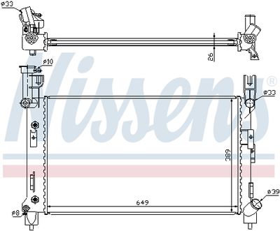 NISSENS 60995A Крышка радиатора  для CHRYSLER (Крайслер)