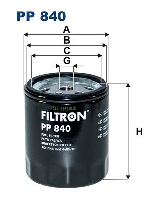 Fuel Filter PP 840