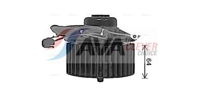 VENTILATOR HABITACLU AVA Clever Choice AI8425 2