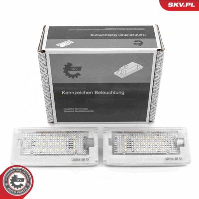 Osvetlenie poznávacej značky ESEN SKV 72SKV506