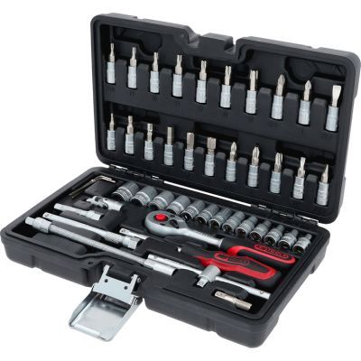 KS Tools Souprava nástrčných klíčů 1/4", 46dílná 911.0646