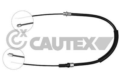 Тросик, cтояночный тормоз CAUTEX 038511 для PEUGEOT 607