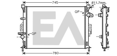 EACLIMA 31R22133 Крышка радиатора  для LAND ROVER FREELANDER (Ленд ровер Фрееландер)