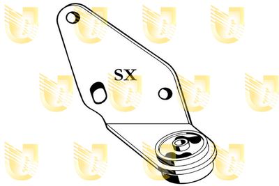 Подвеска, двигатель UNIGOM 395033 для FIAT PANDA