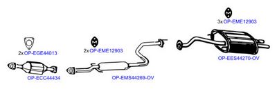OPTIMAL Išmetimo sistema