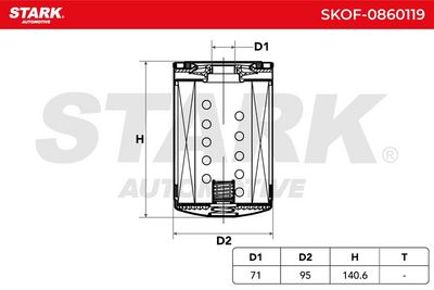маслен филтър STARK SKOF-0860119
