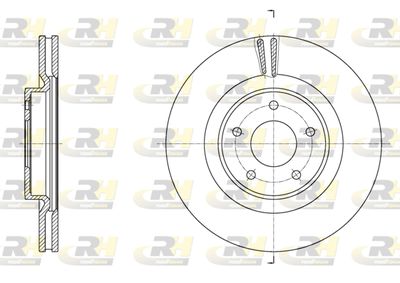 Тормозной диск ROADHOUSE 61790.10 для INFINITI Q50