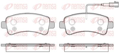 Brake Pad Set, disc brake 1588.02