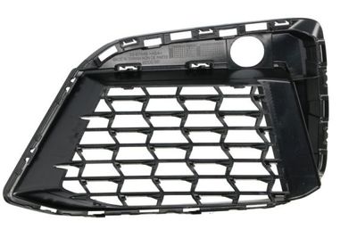 Voorbumper afdekking Voor Rechts (open, plastic, zwart glanzend, M-TECHNIC) past: BMW 5 G30, G31, G38, F90 05.20-06.23