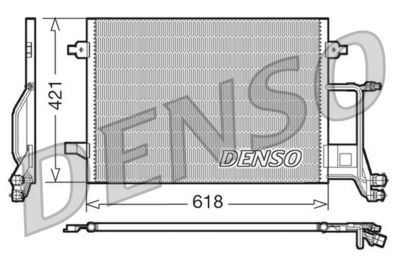 DENSO DCN02013 Радіатор кондиціонера 