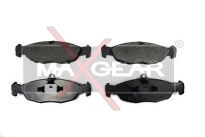Комплект тормозных колодок, дисковый тормоз MAXGEAR 19-0592 для DAEWOO LEMANS