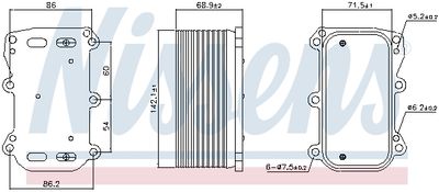 ÖLKüHLER MOTORöL NISSENS 91253 4