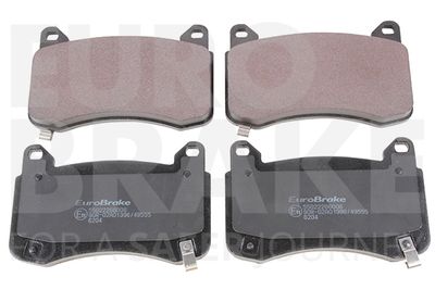 Комплект тормозных колодок, дисковый тормоз EUROBRAKE 55022266006 для TESLA MODEL 3