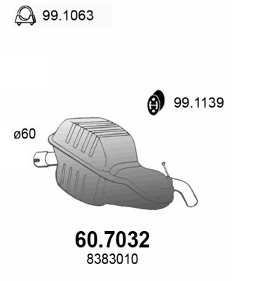 ASSO Einddemper (60.7032)