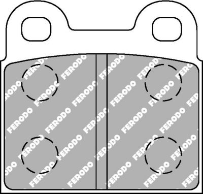 BREMSBELAGSATZ SCHEIBENBREMSE