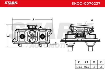 запалителна бобина STARK SKCO-0070237