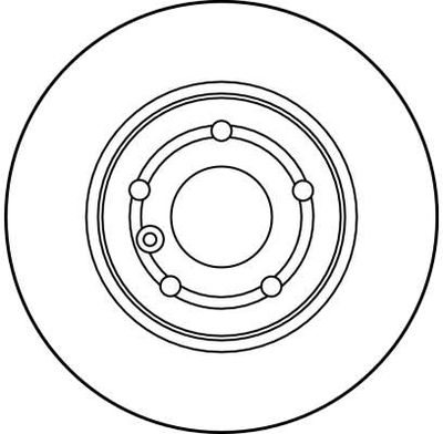 BREMSSCHEIBE TRW DF2766 1