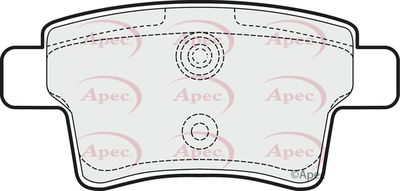 Brake Pad Set APEC PAD1526