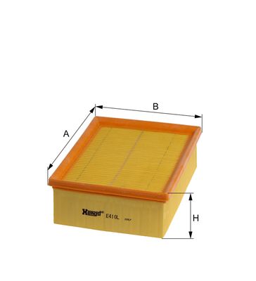 FILTRU AER HENGST FILTER E410L